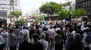 石破茂前地方担当相・応援演説