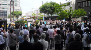 石破茂前地方担当相・応援演説