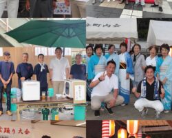 8月1日土曜日は、夏祭り•盆踊りのピーク日の１つ